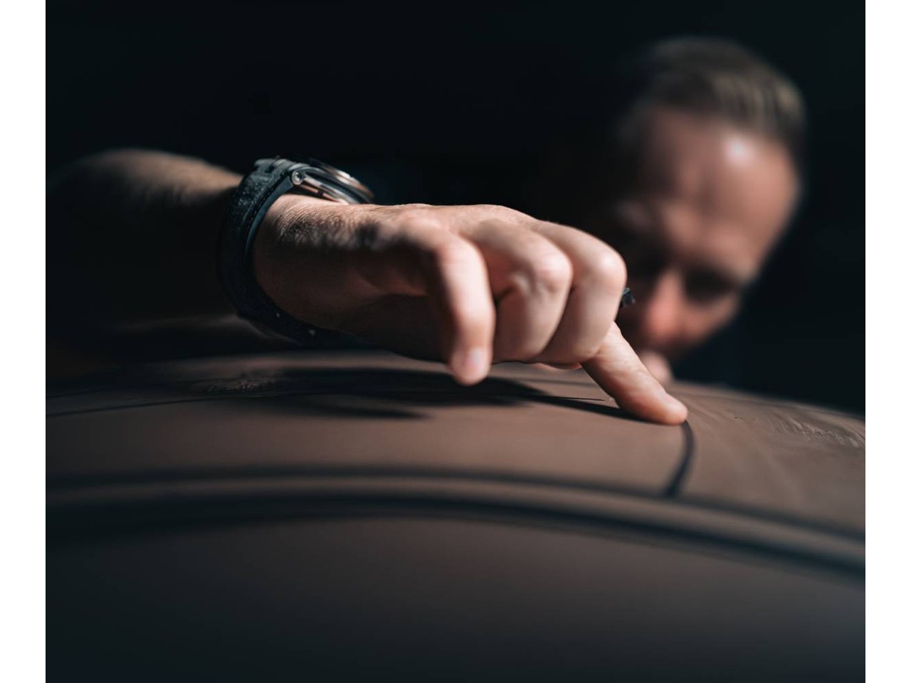 Official Lamborghini Centro Stile image showing design work and studio context.
