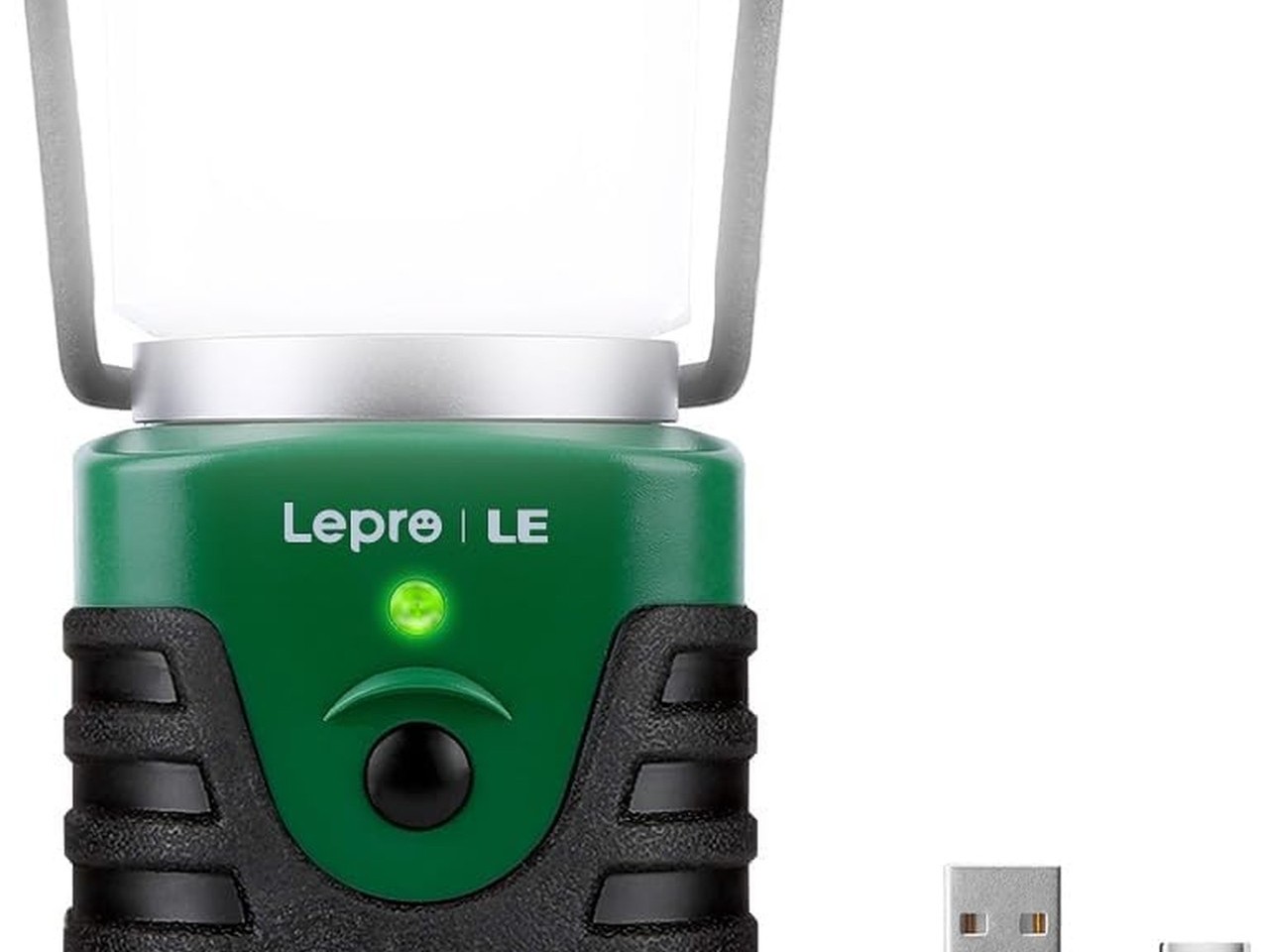 Lepro 1000LM rechargeable camping lantern product image.
