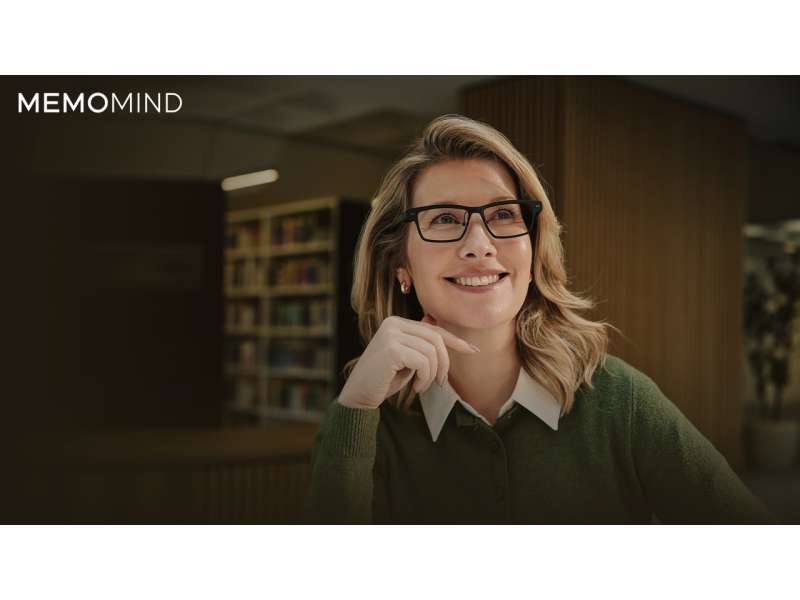 MemoMind One AI glasses hero image. Image: MemoMind