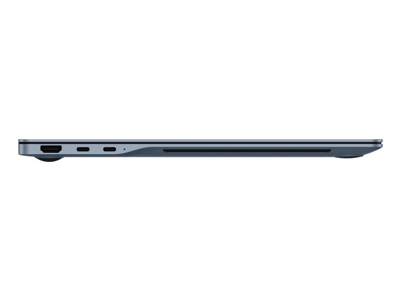 Samsung Galaxy Book6 Edge side view from the official Samsung Newsroom launch image.