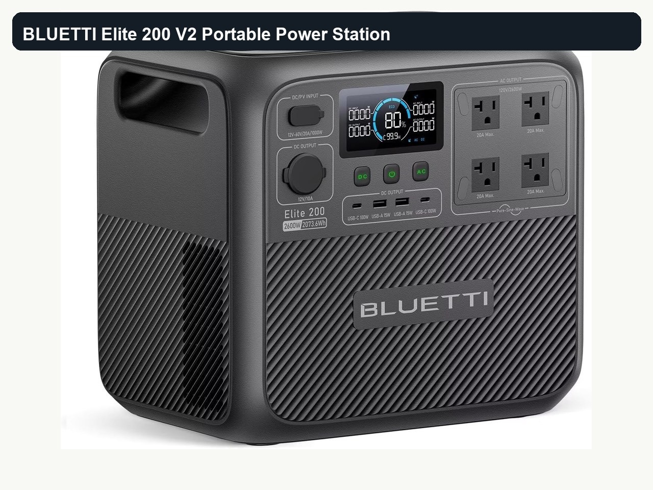 BLUETTI Elite 200 V2 Portable Power Station product image
