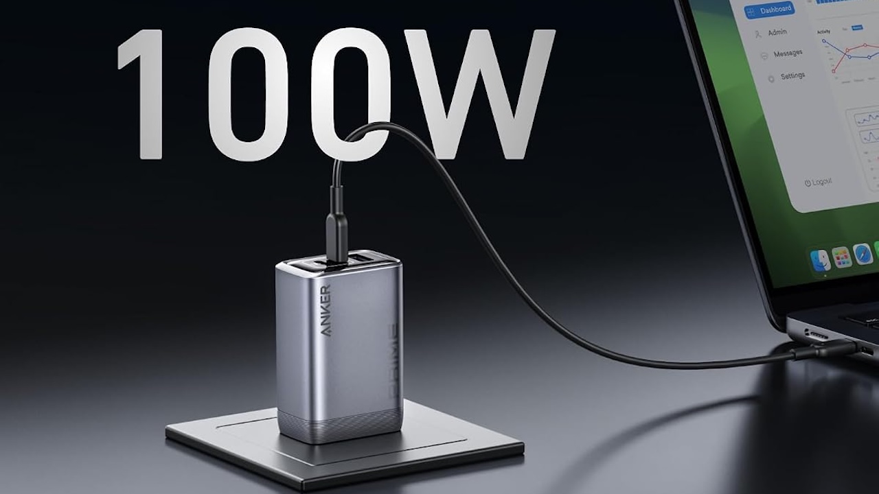 Anker Prime 100W GaN Wall Charger