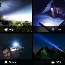 Blukar Rechargeable Flashlight