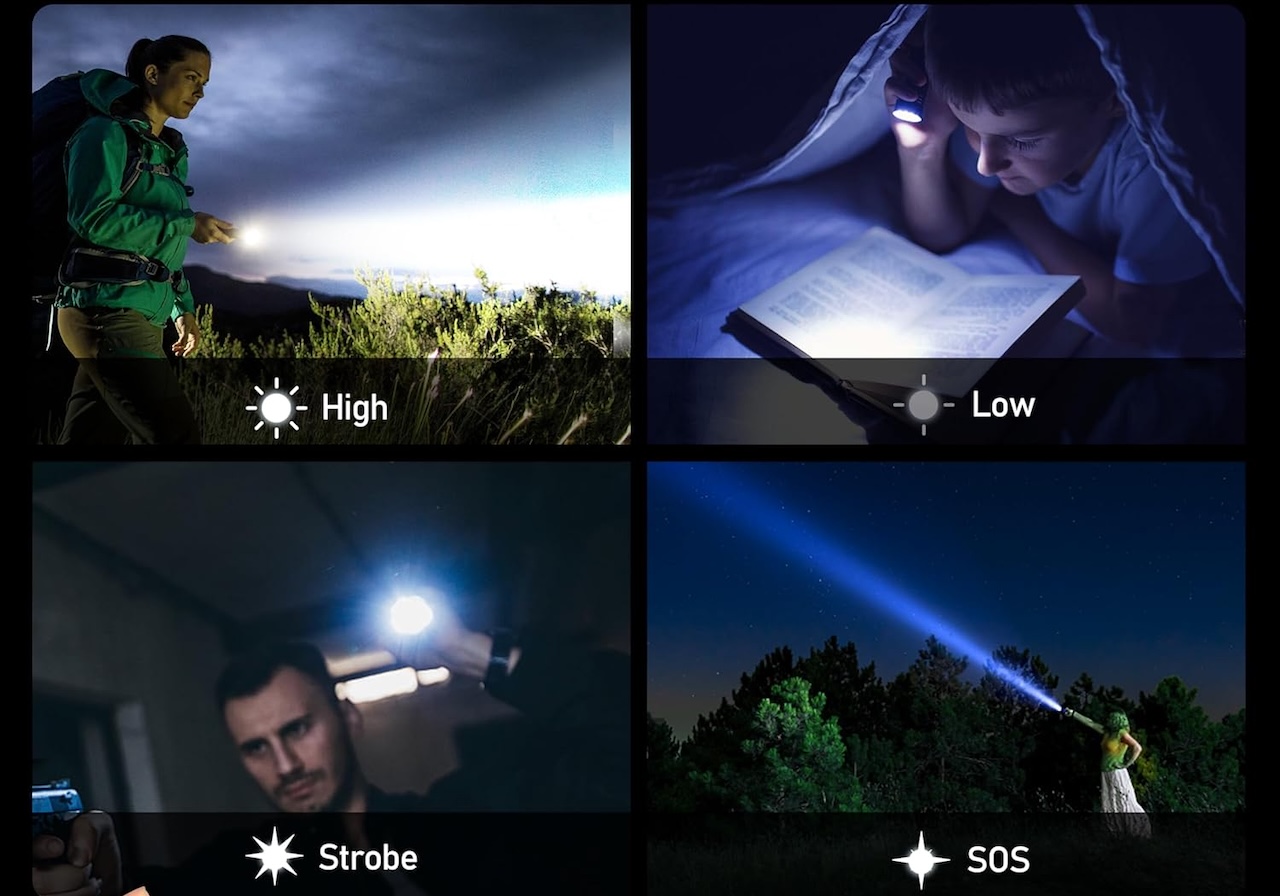 Blukar Rechargeable Flashlight