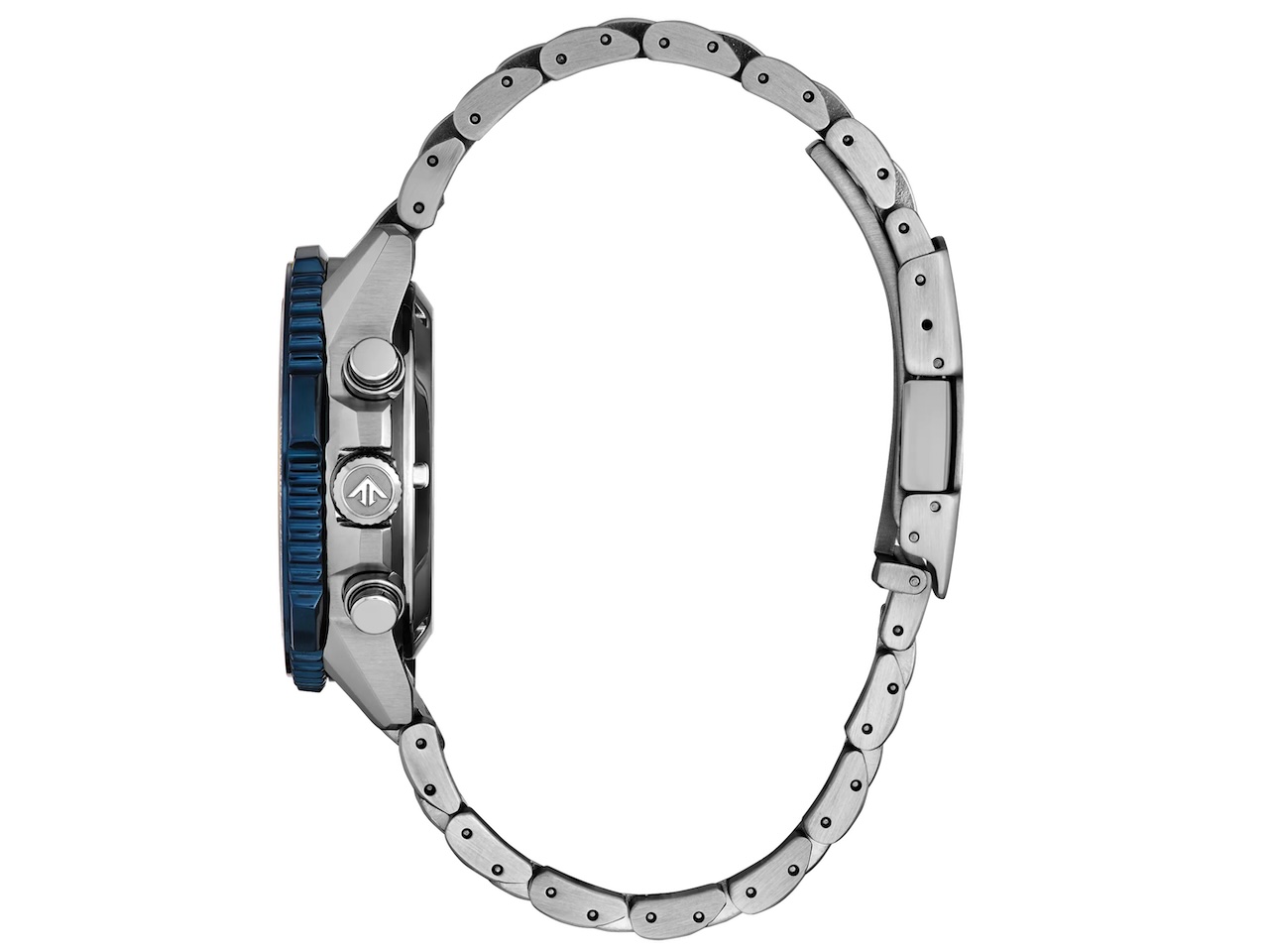 CITIZEN Men's Eco-Drive Blue Angels Navihawk 40mm CA4667-53L