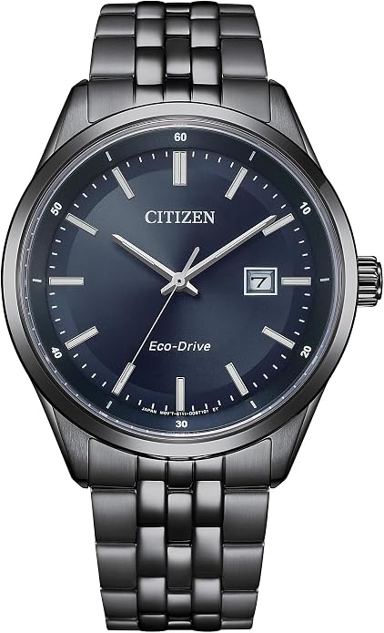 CITIZEN Mens Eco-Drive Classic Eco 41mm Stainless Steel BM7567-50L