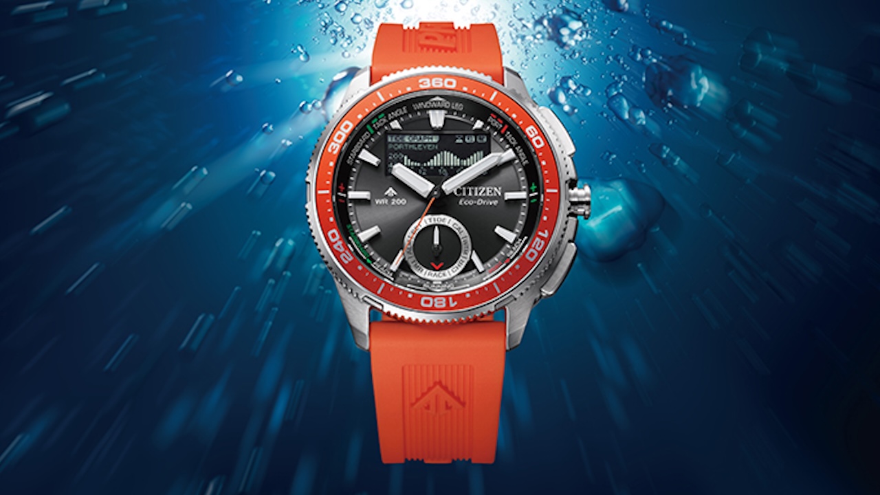 CITIZEN PROMASTER Eco-Drive Combination Watch Wave Tracker JV3000-13E