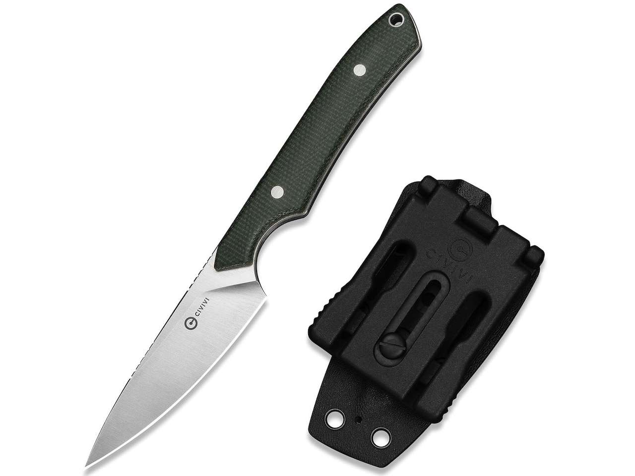 CIVIVI Hunting Fixed Blade Knife with Sheath