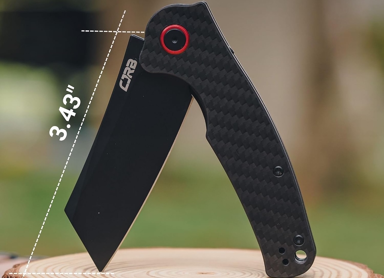 CJRB Crag Folding Pocket Knife 6
