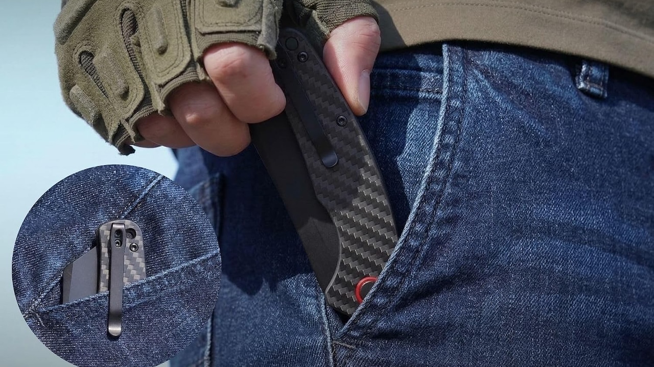 CJRB Crag Folding Pocket Knife 7