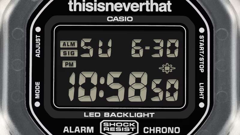 Casio G-Shock x thisisneverthat DW-5600TNT-7