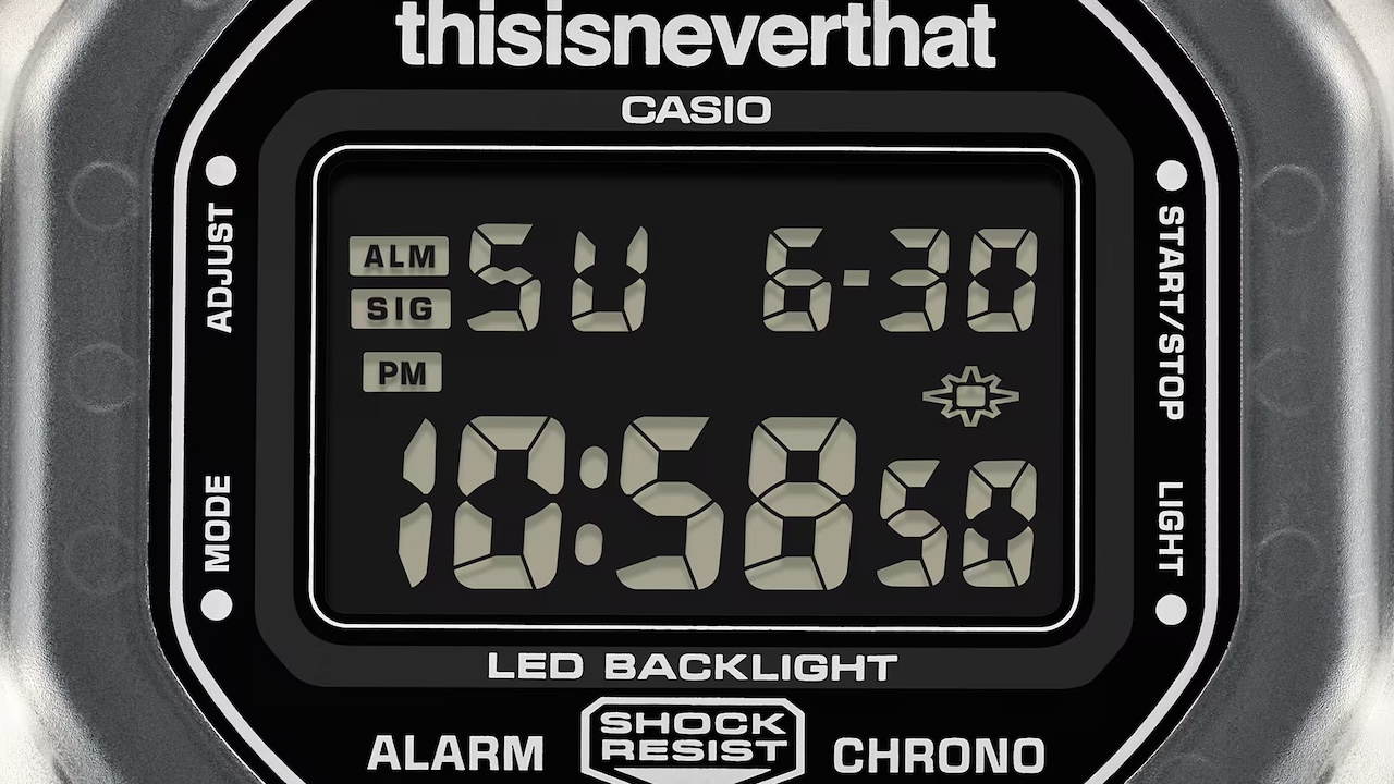Casio G-Shock x thisisneverthat DW-5600TNT-7
