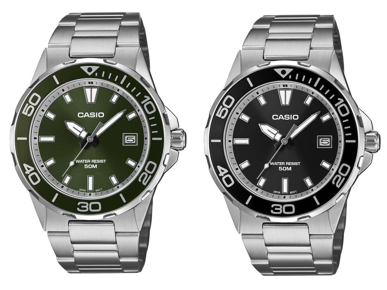 Casio MTD-145D-3AV Green Black
