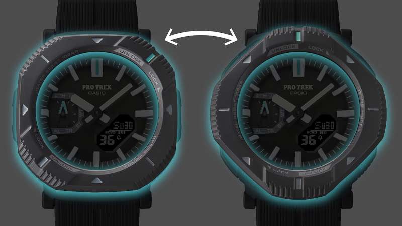 Casio Pro Trek PRJ-B001EX-1 Bezel