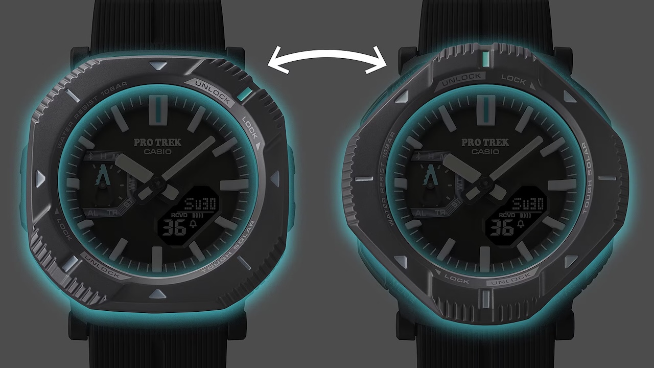 Casio Pro Trek PRJ-B001EX-1 Bezel