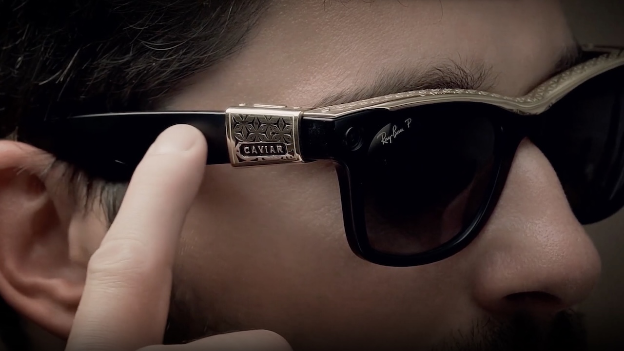 Caviar Odyssey Custom Ray-Ban Smart Glasses