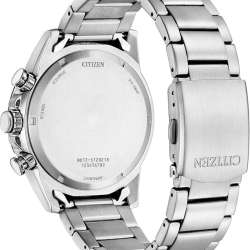 Citizen Men's Sport Casual Brycen Eco-Drive Chronograph Stainless Steel Watch 3