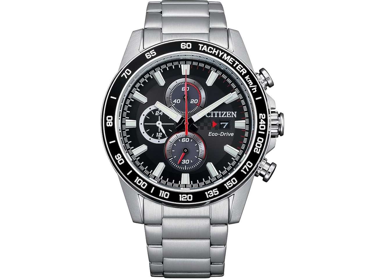 Citizen Men's Sport Casual Brycen Eco-Drive Chronograph Stainless Steel Watch
