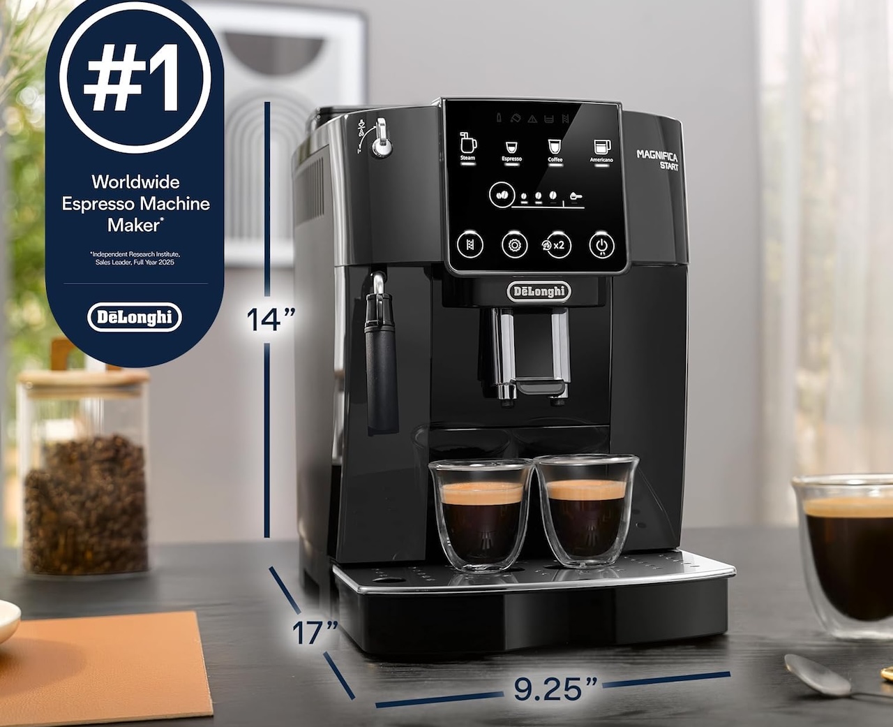 De'Longhi Magnifica Start Automatic Espresso Machine