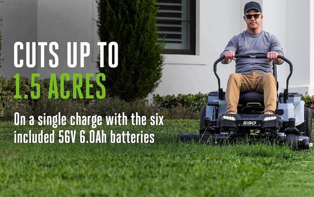 EGO Power+ Z6 Zero Turn Electric Riding Lawn Mowe