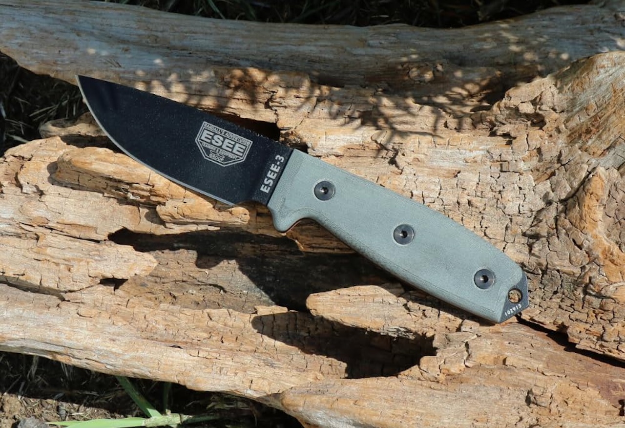 ESEE Knives Model 3P-B Fixed Blade Knife 3