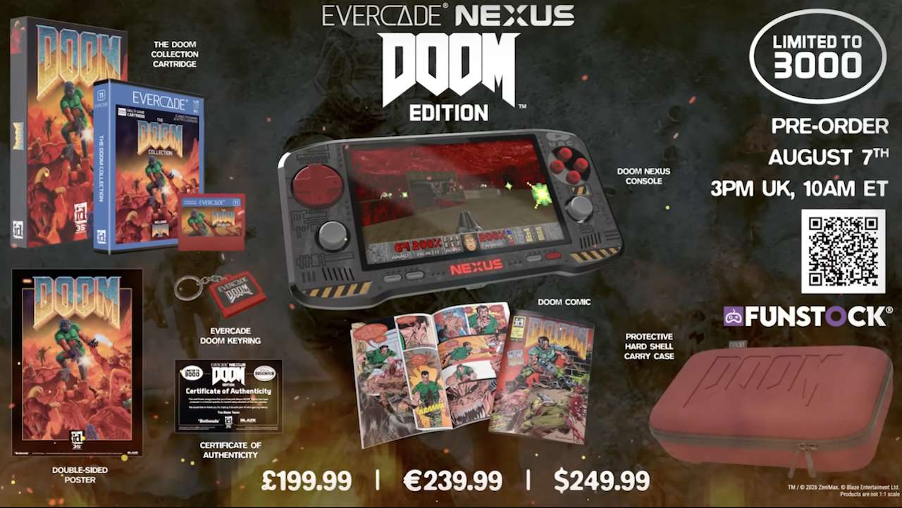 Evercade The DOOM Collection Cover