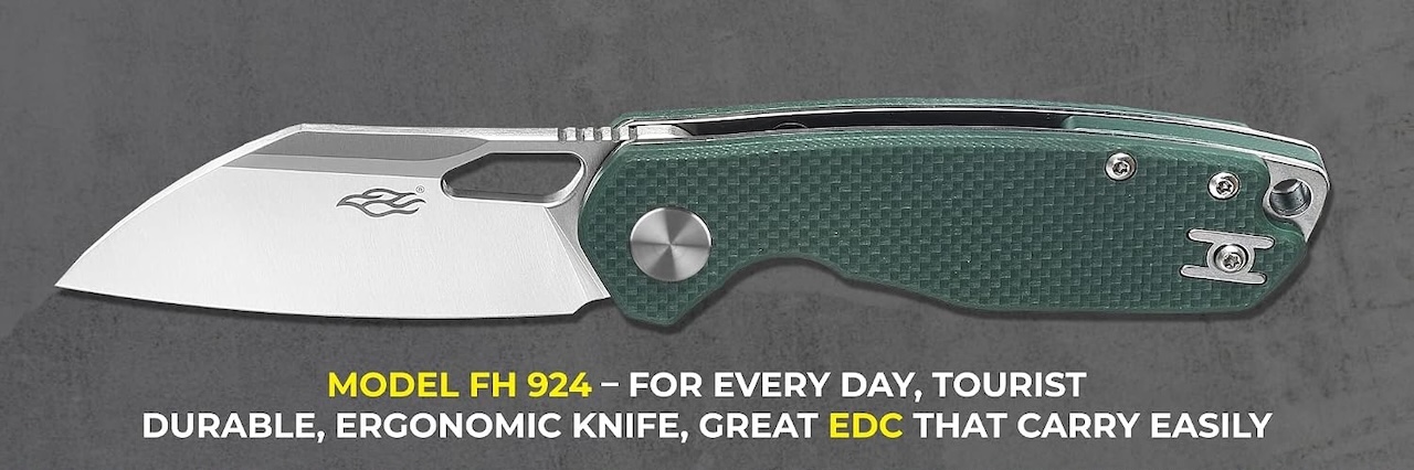Firebird GANZO FH924-GR Pocket Folding Knife Demo