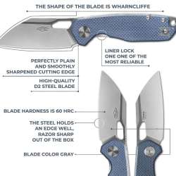 Firebird GANZO FH924-GY Pocket Folding Knife