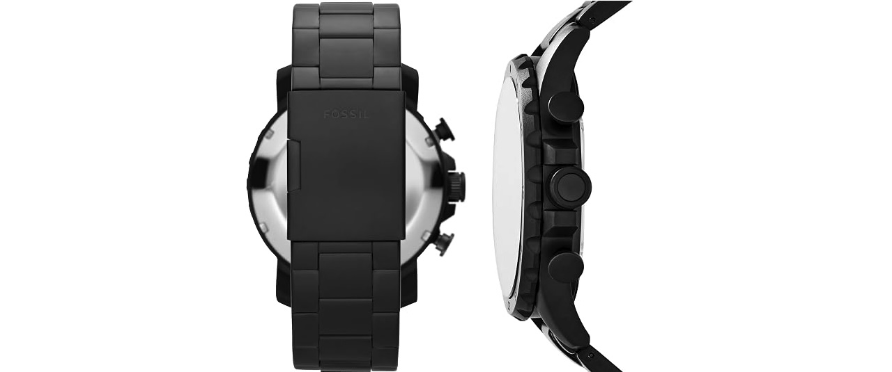 Fossil Mens Nate Quartz Chronograph Watch for Men Design