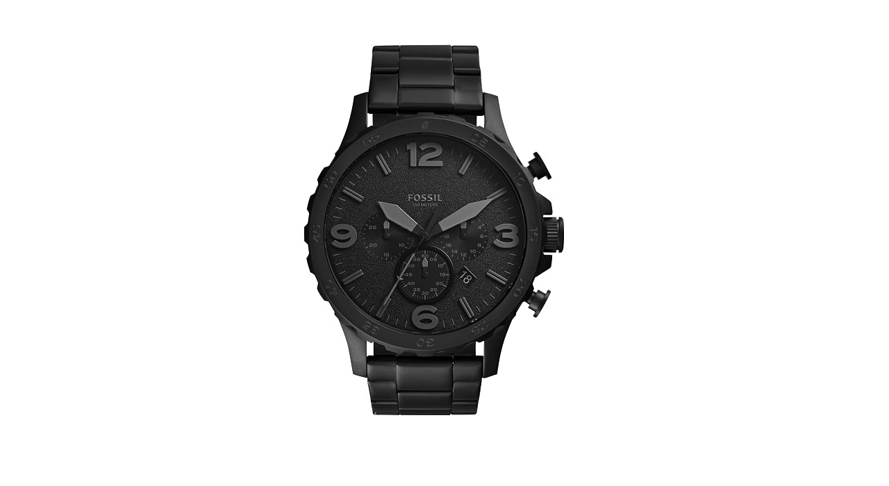 Fossil Men's Nate Quartz Chronograph Watch for Men