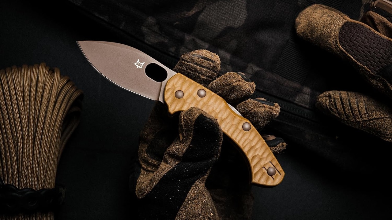 Fox Knives Zero 2.0 Desert Warrior FX-FA311 CT Folding Pocket Knife