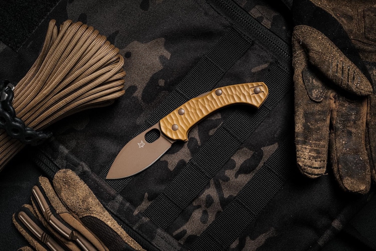 Fox Knives Zero 2.0 Desert Warrior FX-FA311 CT Folding Pocket Knife