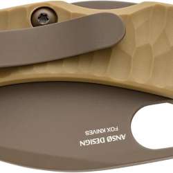 Fox Knives Zero 2.0 Desert Warrior FX-FA311 CT Folding Pocket Knife