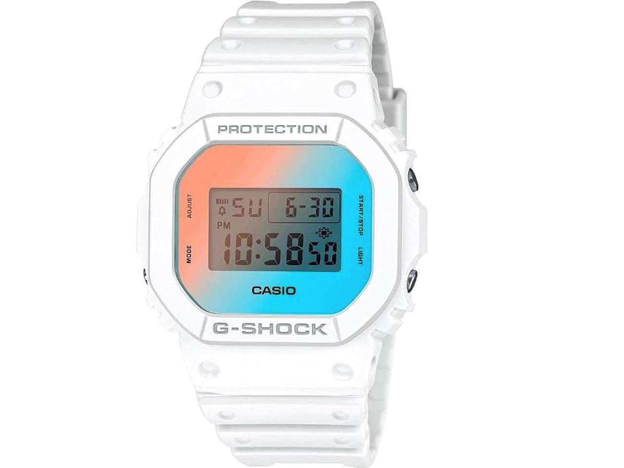 G-Shock Casio 5600 Series Alarm Quartz Digital Watch DW-5600TL-7