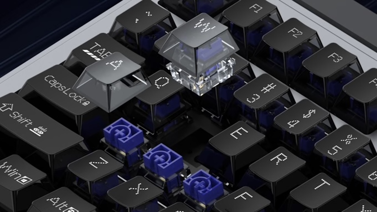 GlowHint KT75- Hall Effect Rapid Trigger Magnetic Keyboard