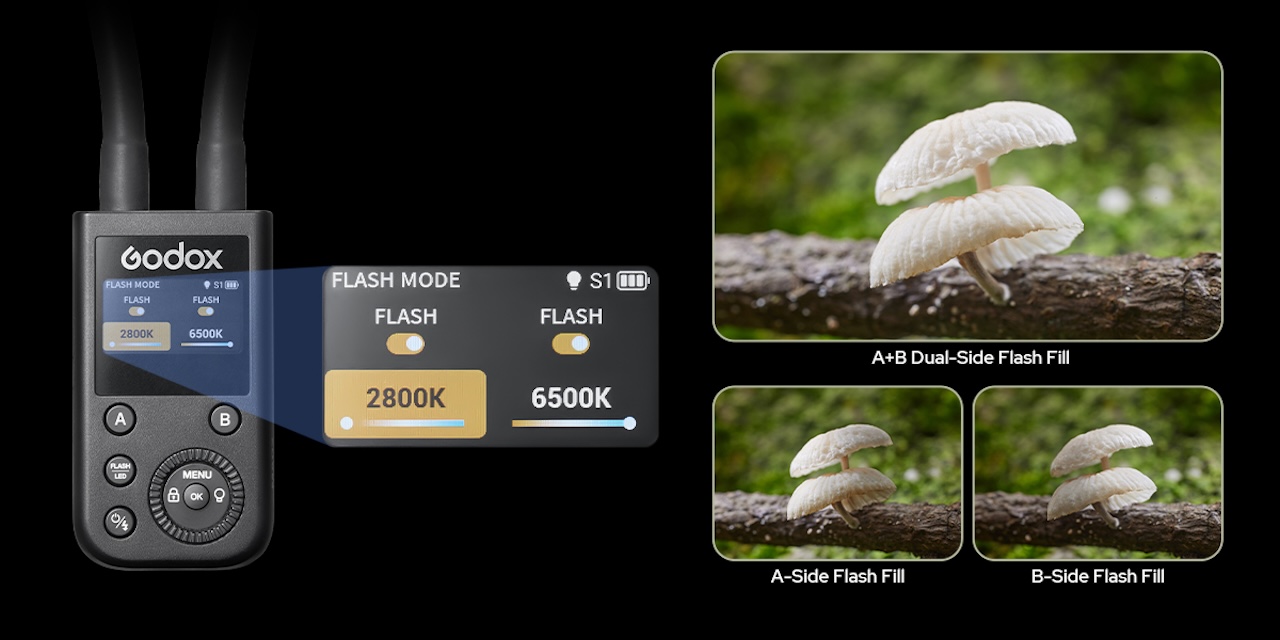 Godox Flexible Macro Twin Light MA2