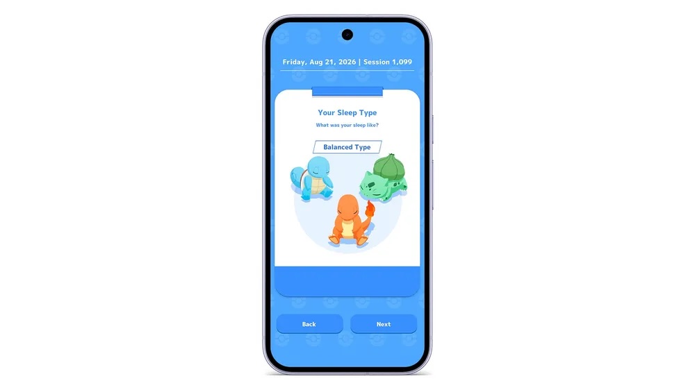 Google Fitbit Air Pokemon Sleep