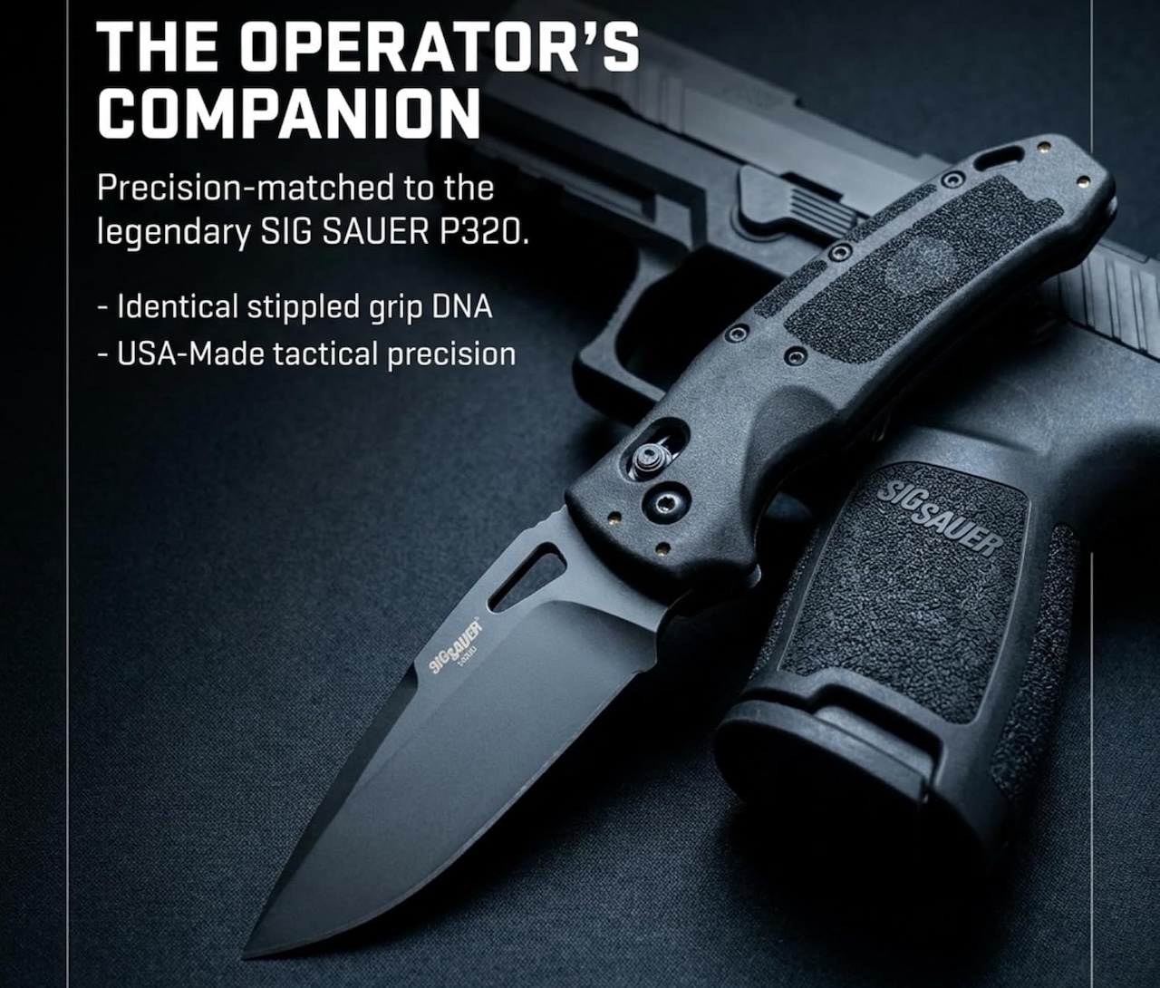 Hogue SIG SAUER K320 Nitron 3.5” Drop Point Folder Manual Folder 5