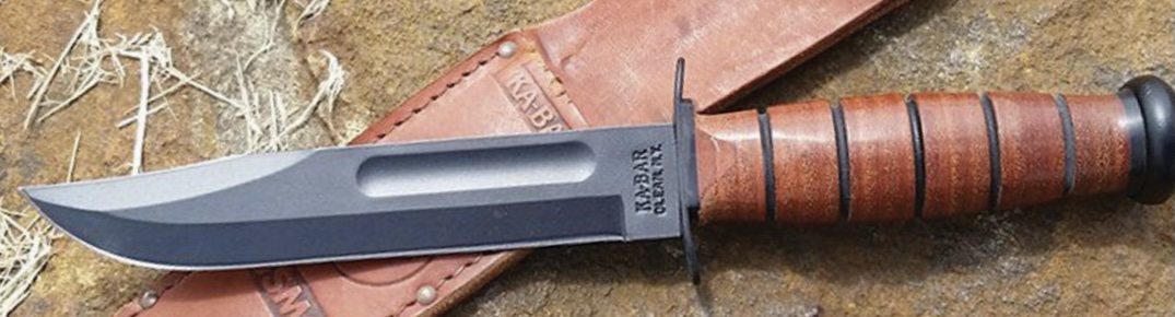 KA-BAR USMC Fighting Fixed Blade Knife 1217