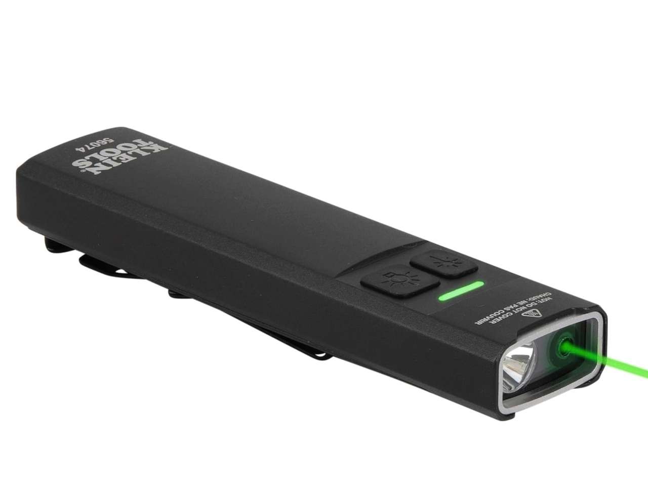 KLEIN TOOLS 56074 EDC Pocket Flashlight with Green Laser