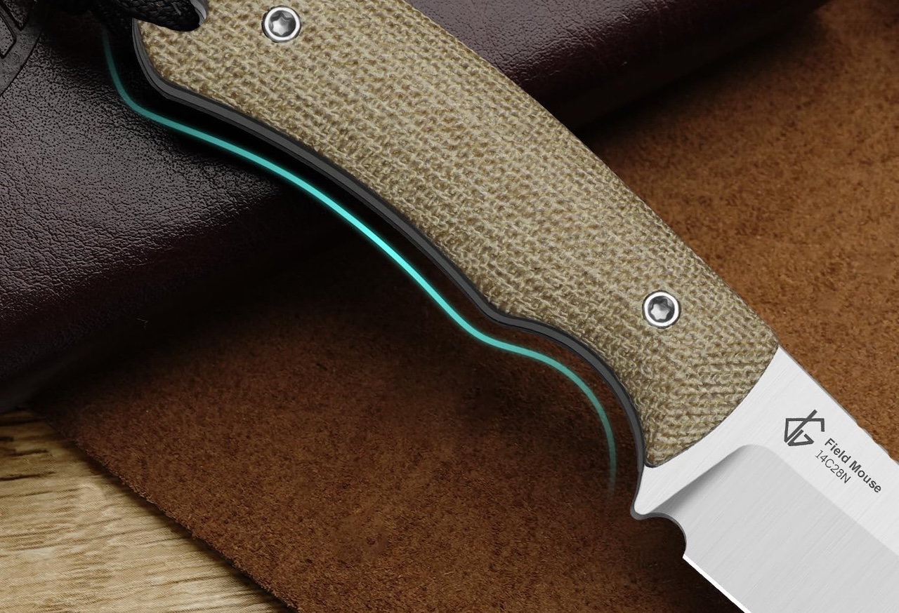 Kizer Field Mouse Fixed Blade Knife Hands On