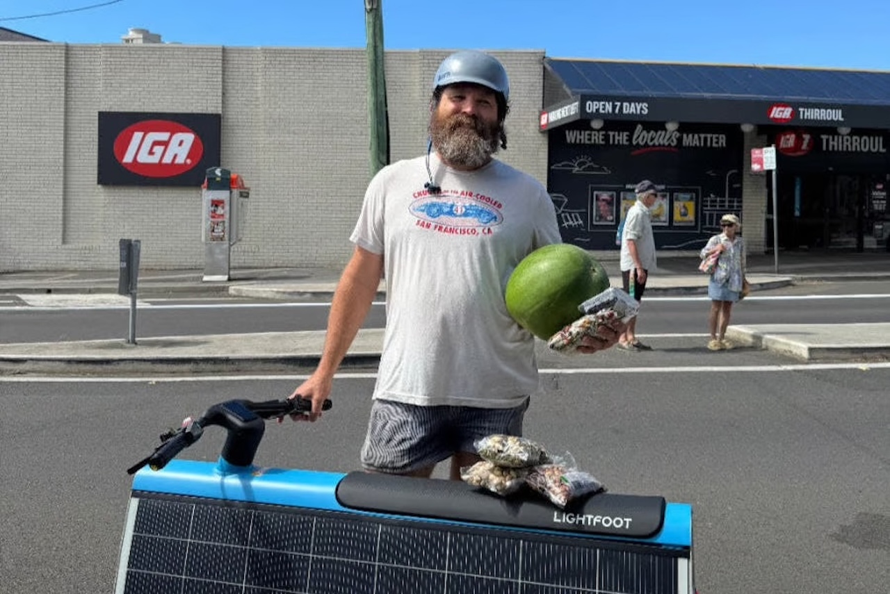 Lightfoot Solar Powered Scooter