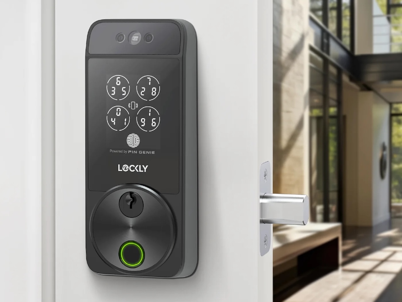 Lockly Visage Zeno Series Facial Recognition Deadbolt 2