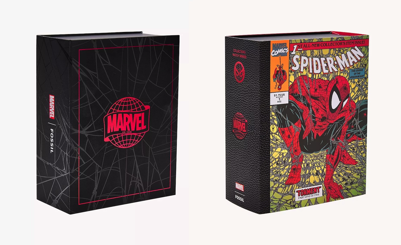 Marvel x Fossil Limited-Edition Spider-Man 42mm Automatic Watch Where to Buy