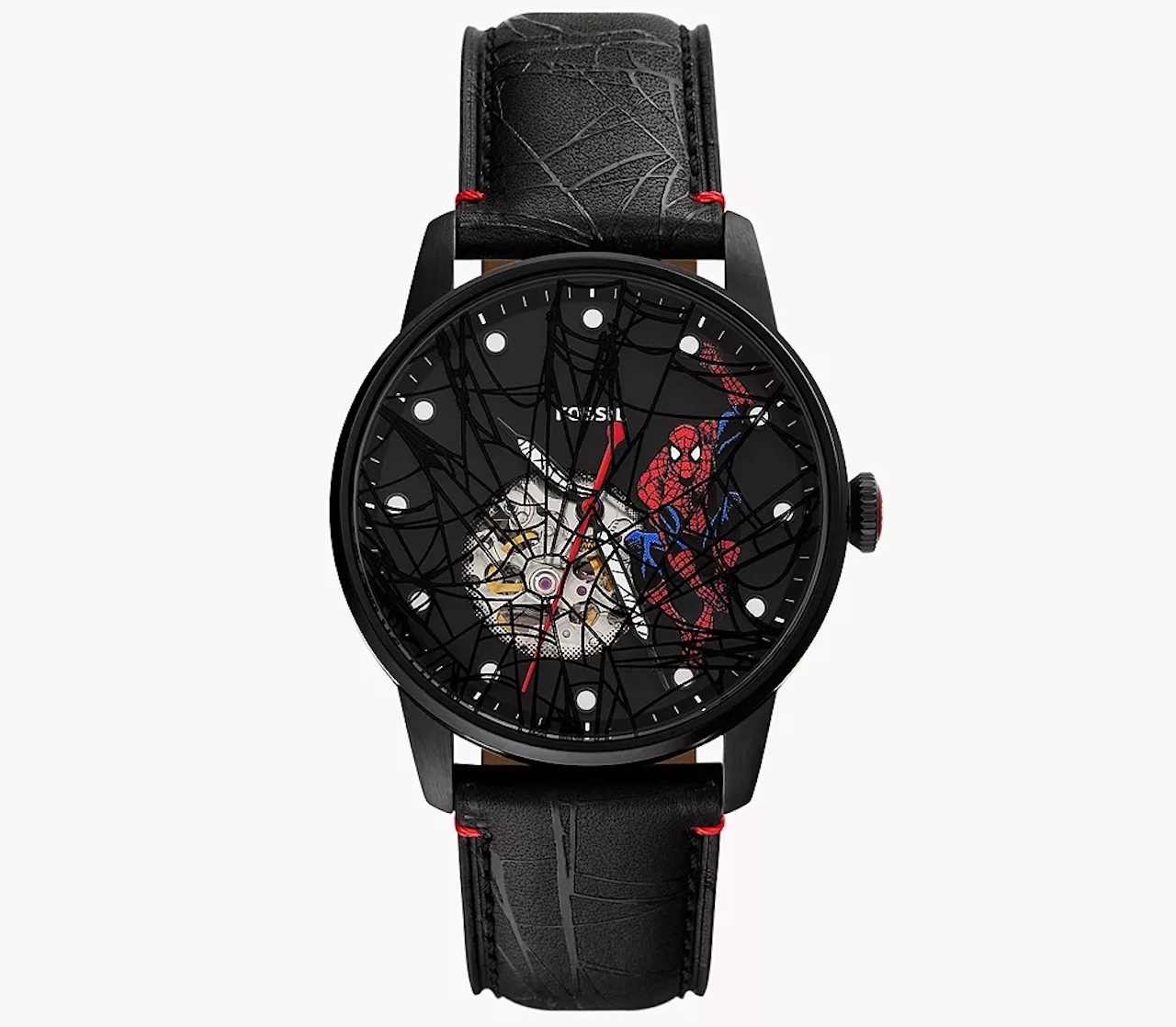 Marvel x Fossil Limited-Edition Spider-Man 42mm Automatic Watch