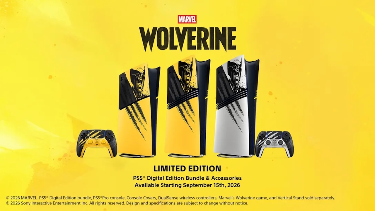 Marvel’s Wolverine Limited Edition PS5 Console bundle