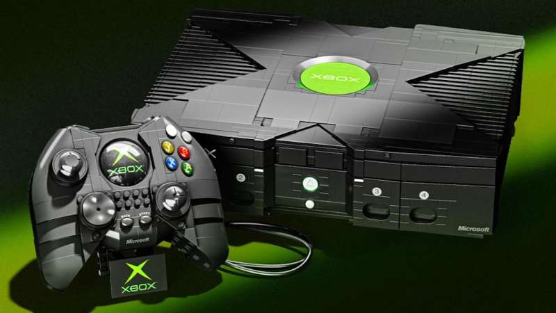 Mattel Brick Shop Microsoft XBOX Building Set Preview