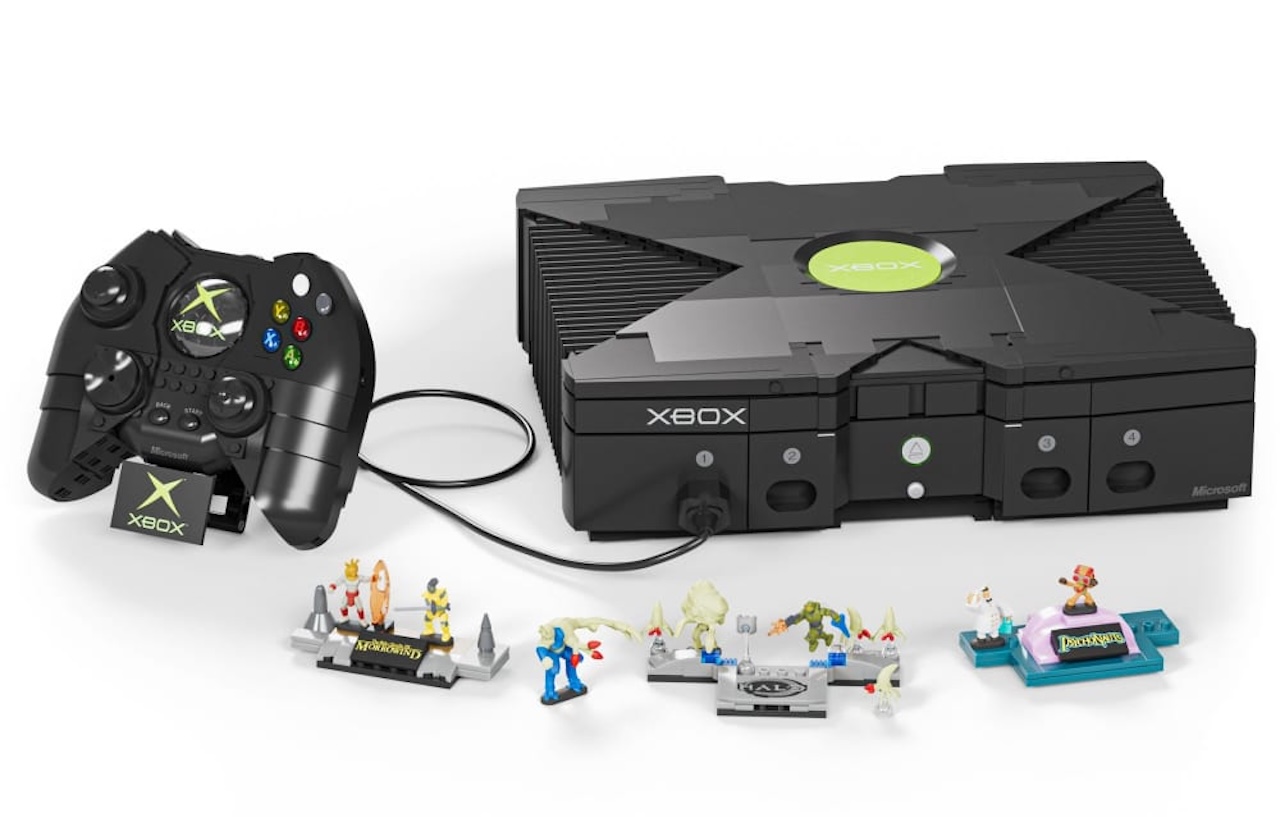 Mattel Brick Shop Microsoft XBOX Building Set