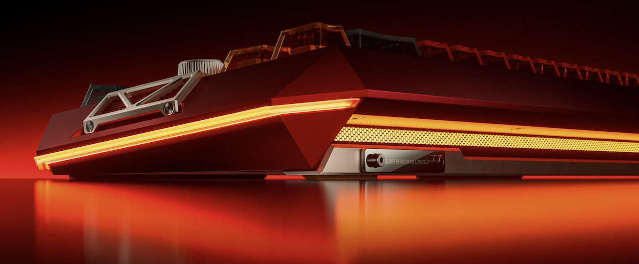 MelGeek Evangelion Asuka Hall Gaming Keyboard