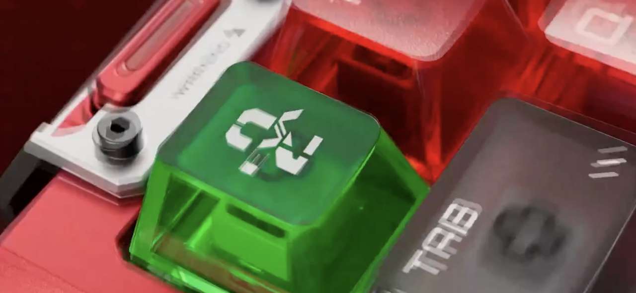 MelGeek Evangelion Asuka Hall Gaming Keyboard